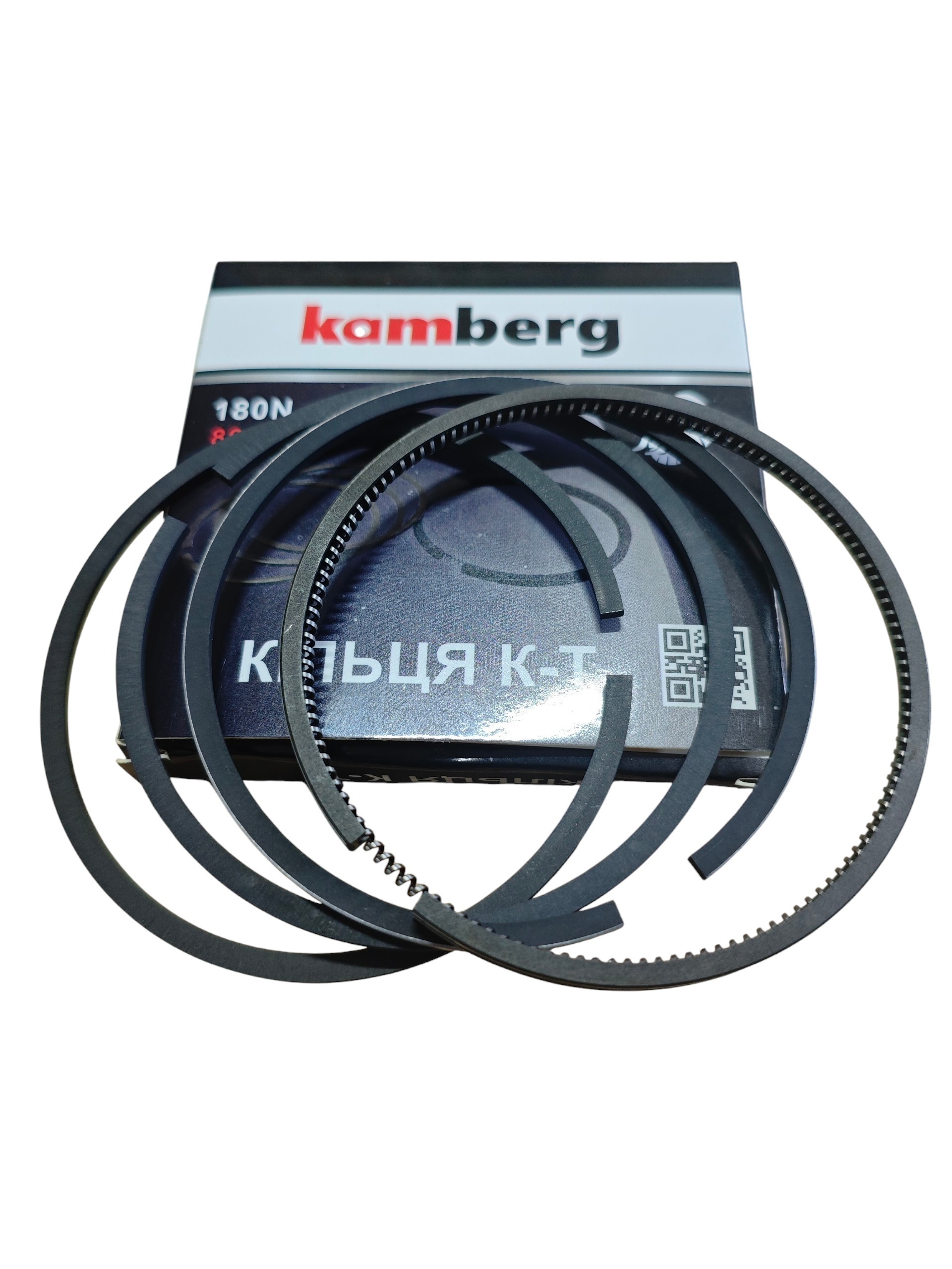 Кільця поршневі м/б 180N (Ø80,00)